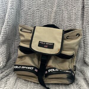 Polo by Ralph Lauren Men's Tan Backpack